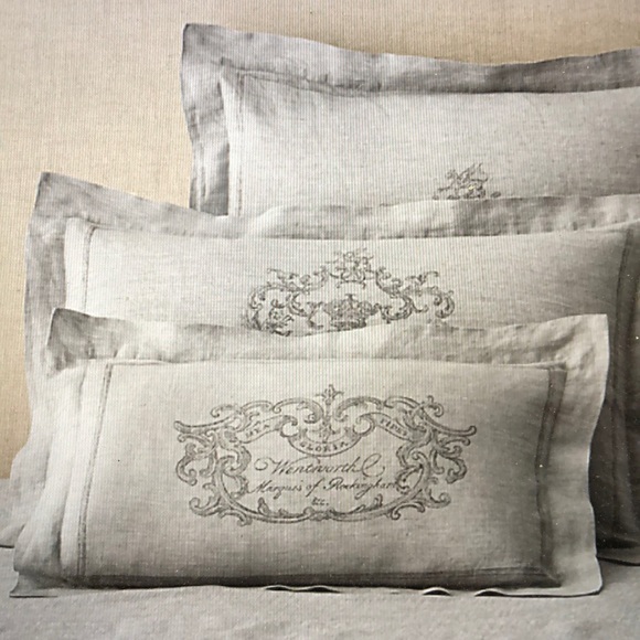Restoration Hardware Other - Restoration Hardware Linen Lumbar Pillow and Cover